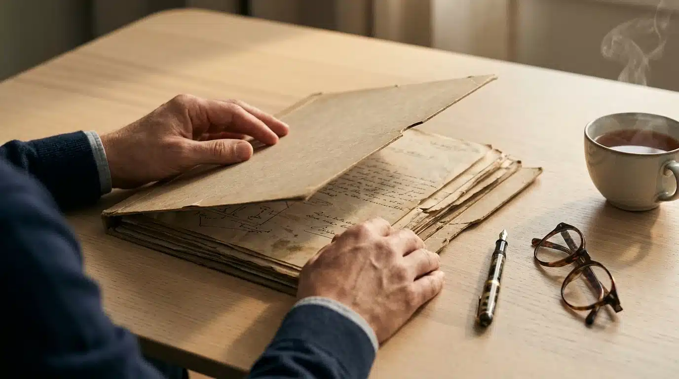 Contrat d'assurance-vie ancien examiné lors d'un rendez-vous de conseil patrimonial