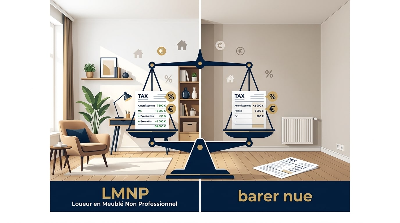 LMNP ou location nue : quel régime fiscal choisir selon votre profil ?